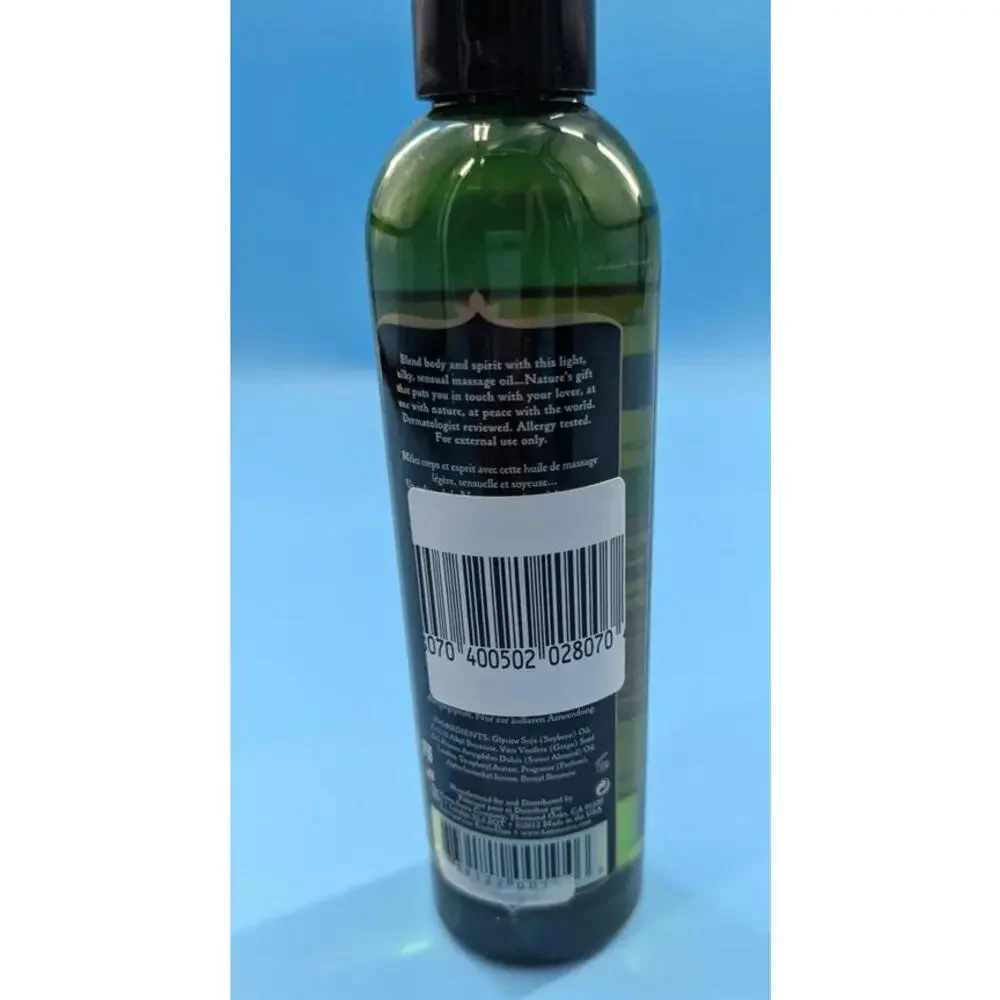 Kama Sutra Naturals Strawberry Divine Massage Oil 8 oz‎